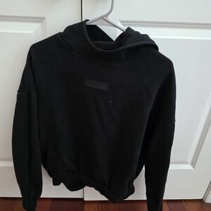 Essentials Black Turtleneck Sweater for Men
